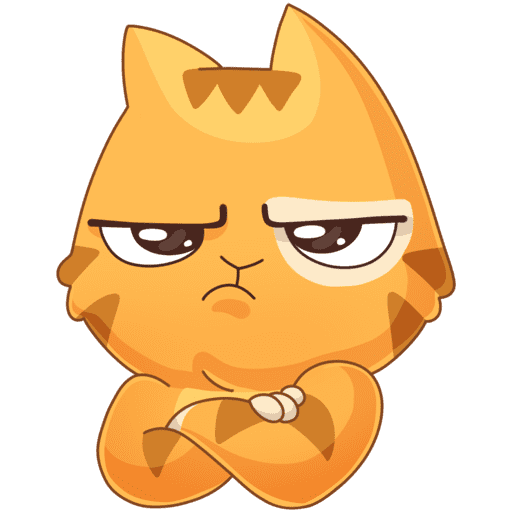 Стикеры. Кот