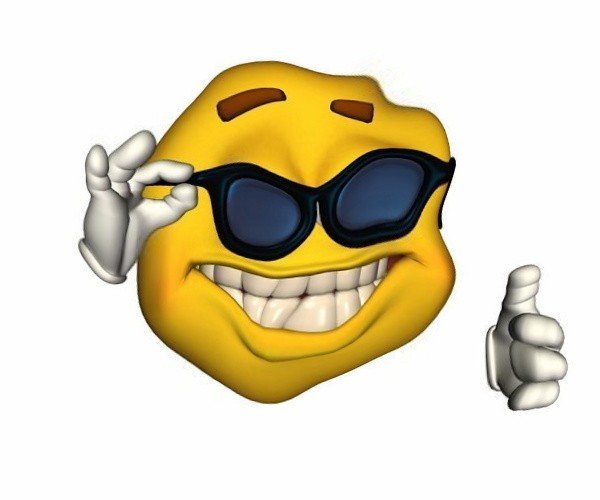 Смайлик в очках Мем