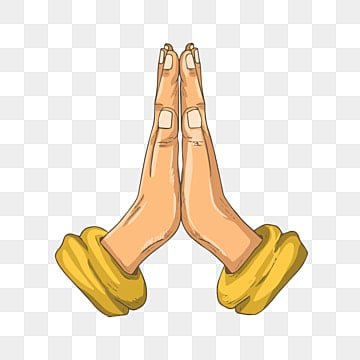 Руки желтые мультяшные