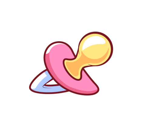 Пустышка мультяшная