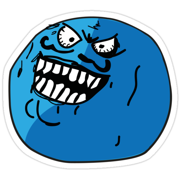 Злое смеющееся лицо