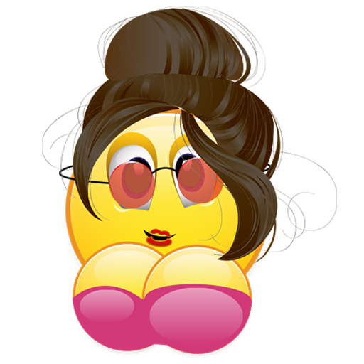 Смайлик подглядывает