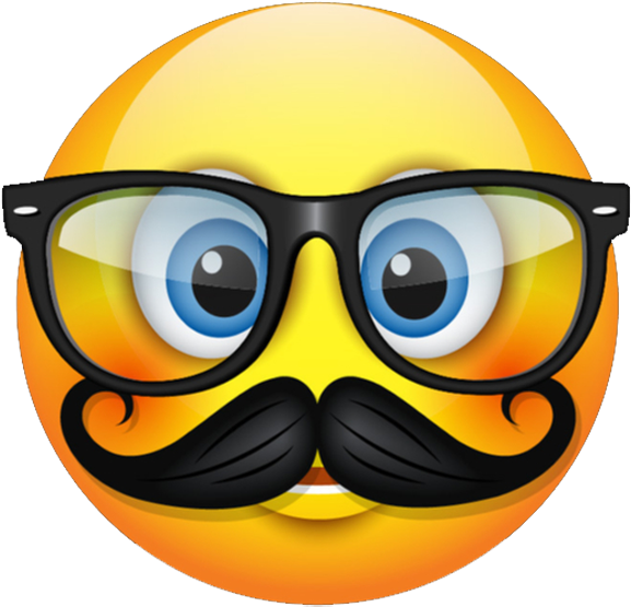 Усатый смайлик