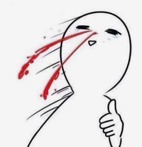 Смайлики кровь из носа (43 фото)