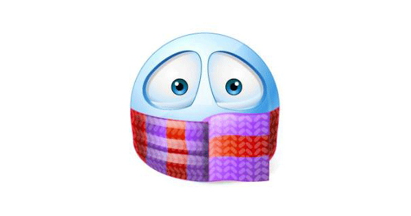 Эмодзи холод