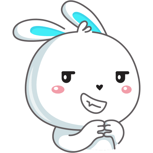 Стикеры кролик