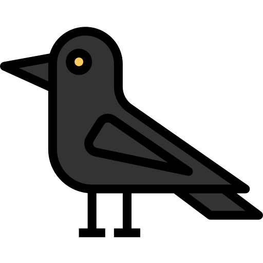 Стикер ворона