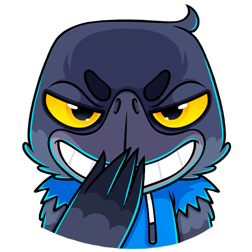 Ворон смайлик