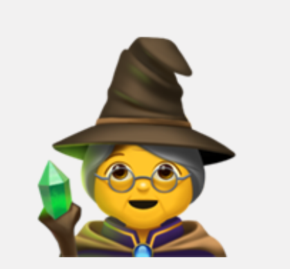 Эмодзи волшебник