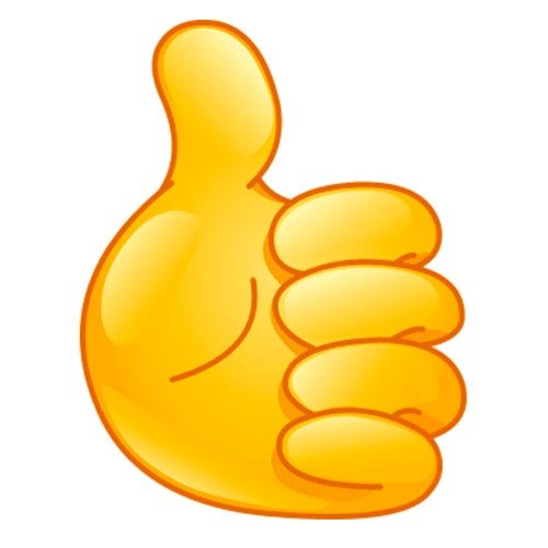 Смайлик большой палец