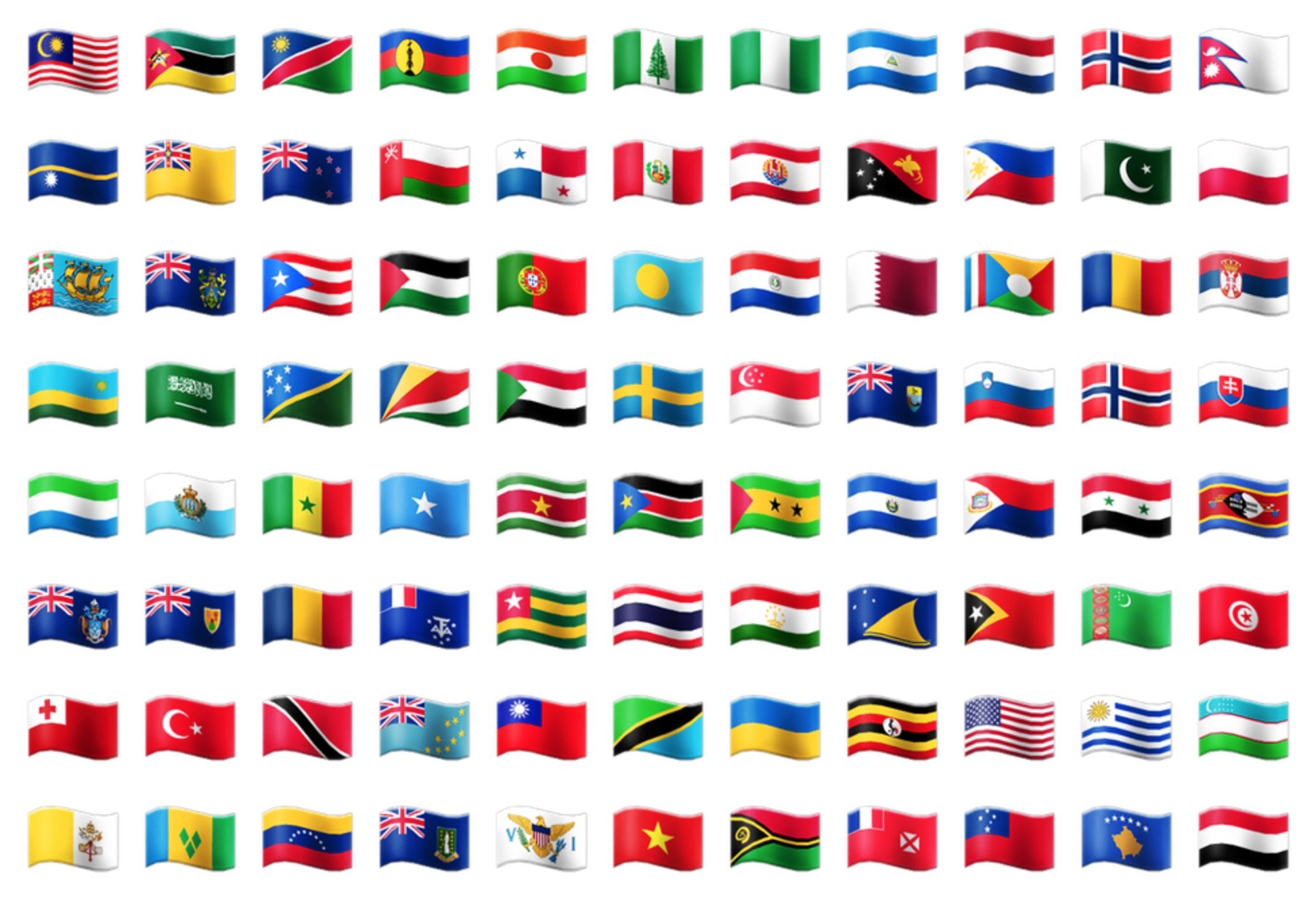 Смайлики флаги в телеграмме (120) фото