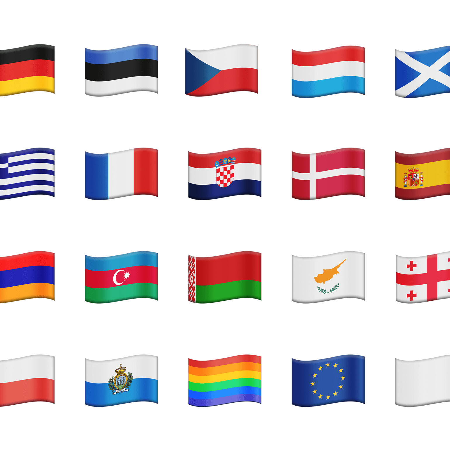 Эмодзи флаги