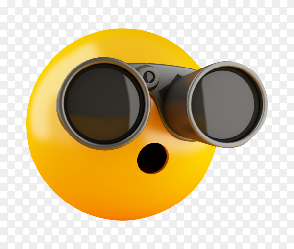 Emoji бинокль