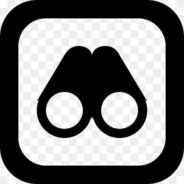 Мультяшка с биноклем