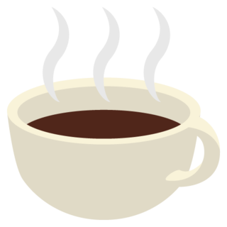 Чашка кофе эмодзи