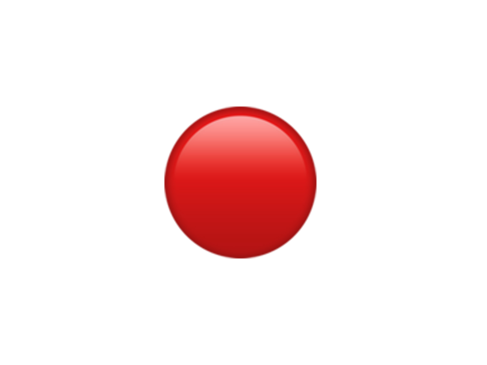 Красный кружок. Маленький красный кружок. Красный кружок на прозрачном фоне.