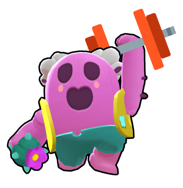 Персонажи БРАВЛ старс Спайк