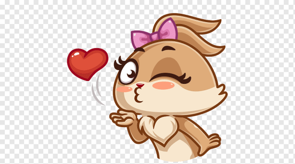 Стикеры Зайка