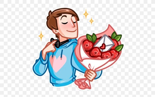 Стикеры в телеграмме Love story