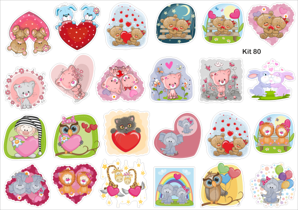 Стикеры для распечатки