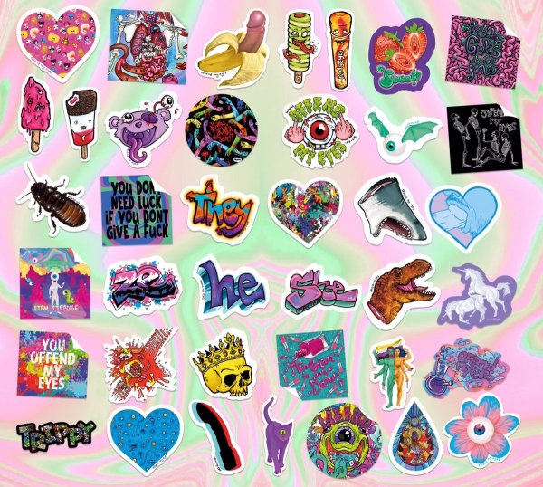 Наклейки для распечатки 18