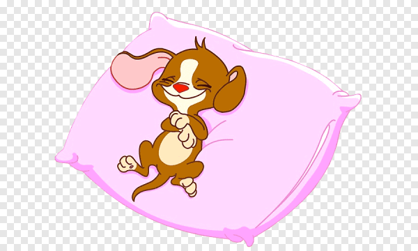 Мультяшка спит