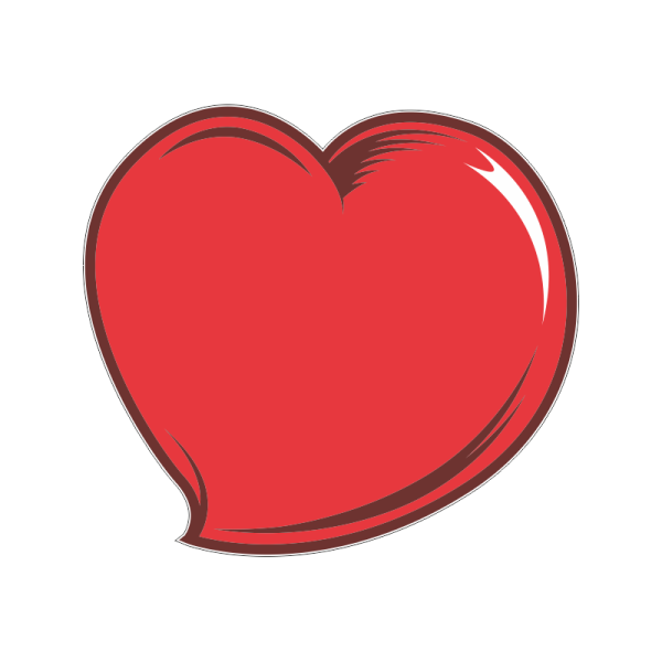 Сердечки для печати