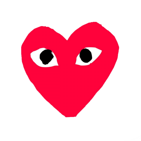 Comme des garcons сердце