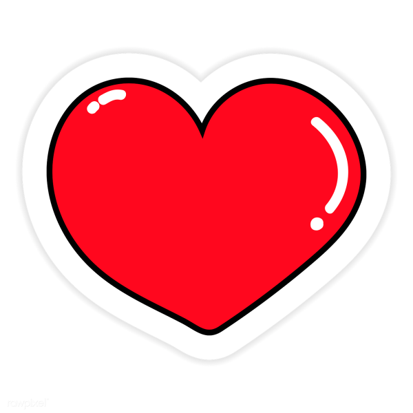 Стикеры сердечки