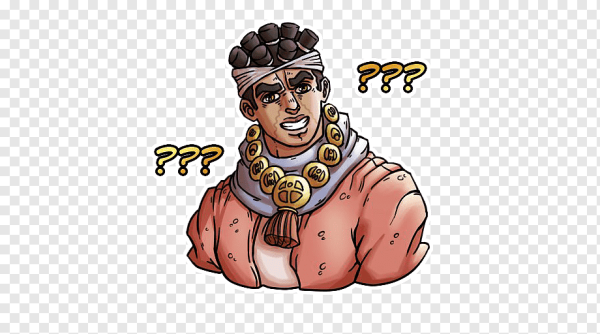 Джоджо стикер Джозеф