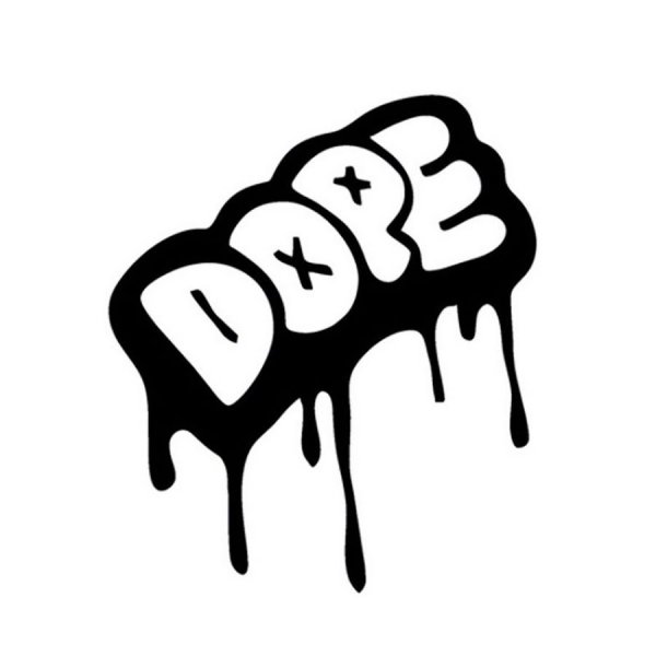 Наклейки в виде граффити