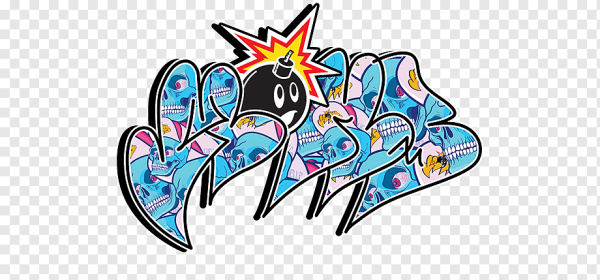 Наклейки граффити надписи