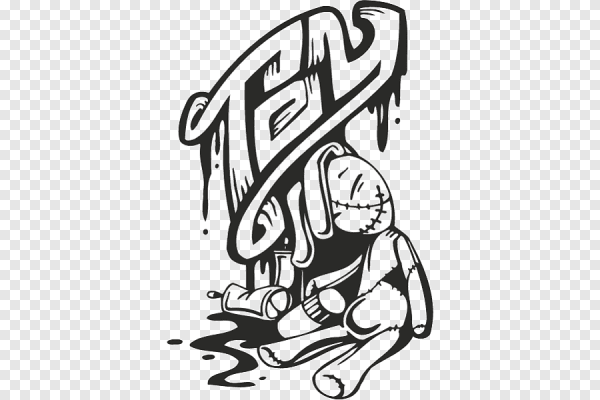 Стикеры граффити Теги