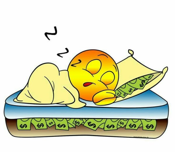 Медвежонок спит в кроватке