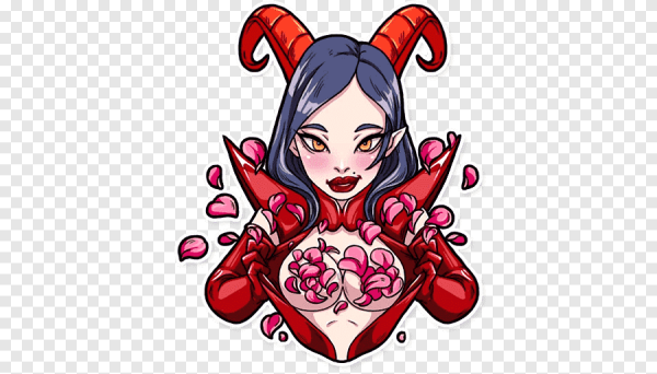 Miss Devil Стикеры