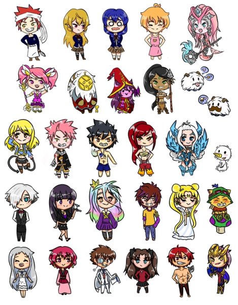 Фейри Тейл Стикеры