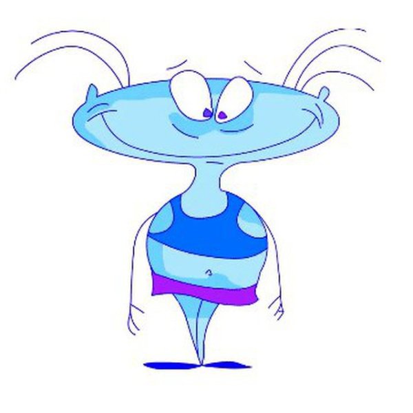 Масяня на белом фоне