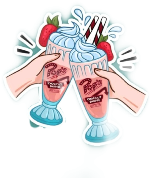 Набор наклеек "ведьма"