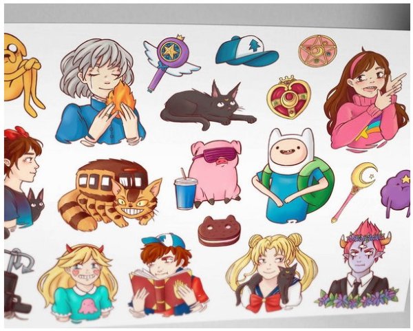 Наклейки NKS