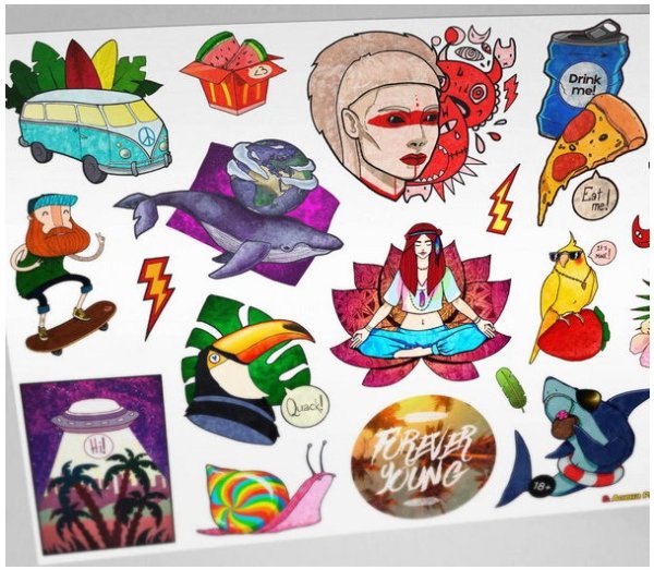 Наклейка HKS