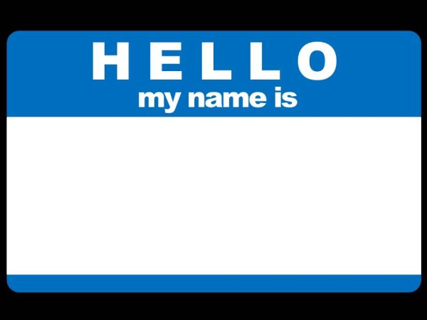 Hello my name is