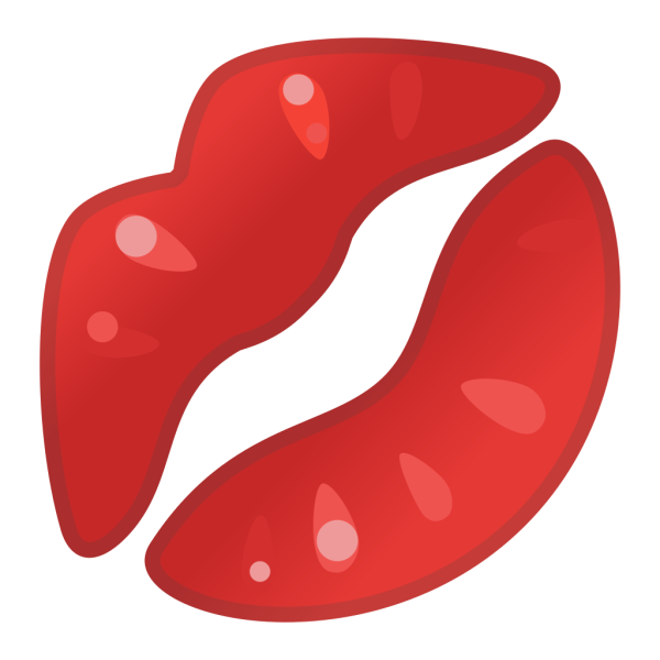 Эмодзи поцелуй