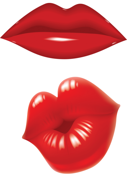 Губы мультяшные
