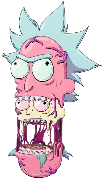 Наклейки Рик и Морти