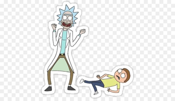 Rick and Morty наклейки