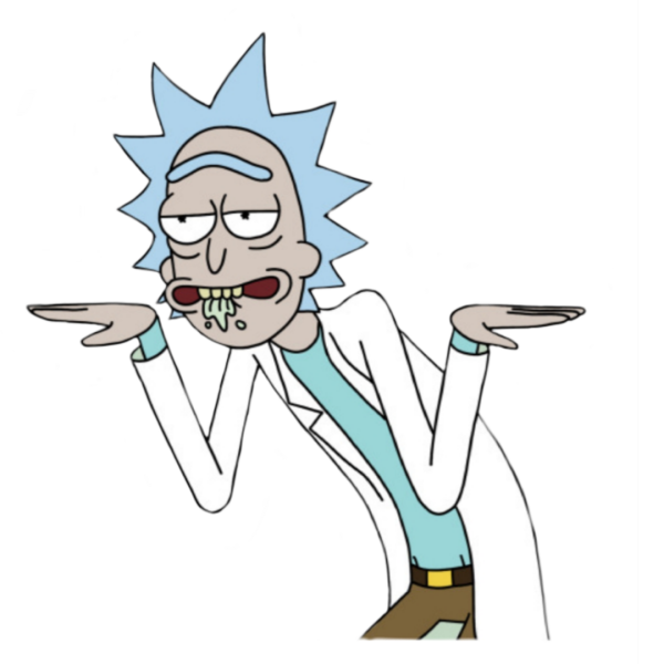 Счастливый Рик Санчес