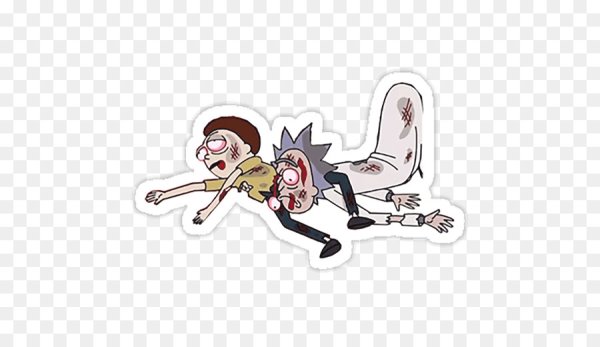 Rick and Morty Морти Смит Стикеры