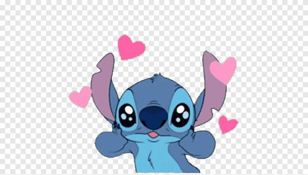 Стич на прозрачном фоне