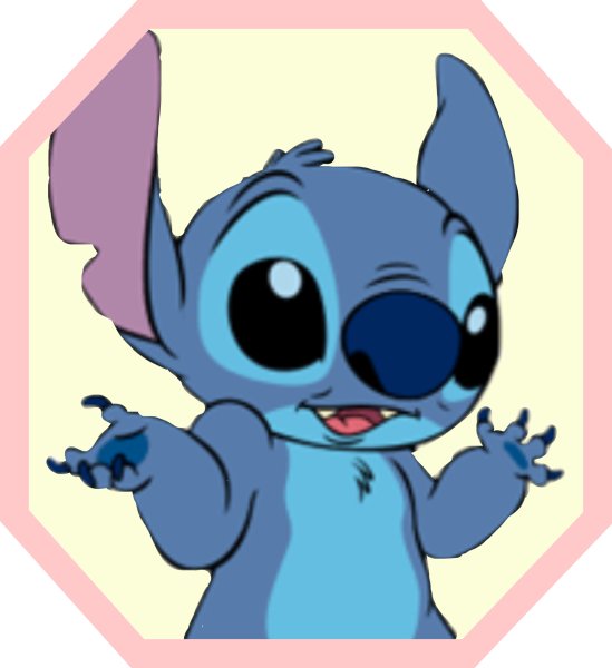 Стикеры для рисования Стич