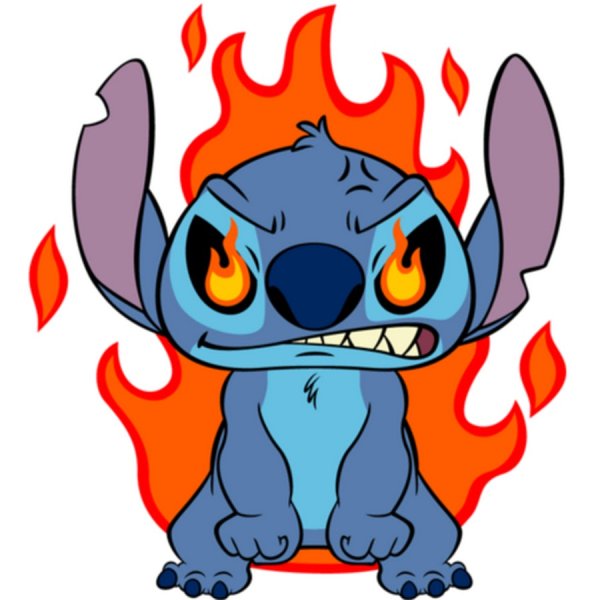 Стикеры Лило и Стич в ВК